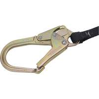 SA-6402-4 Shock Absorbing Lanyard, 4', Form Hook Center, Snap Hook Leg Ends, Polyester Advanced Consulting and Training Ltd.