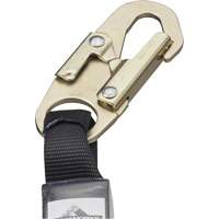 SA-5500-4 Shock Absorbing Lanyard, 4', Snap Hook Center, Snap Hook Leg Ends, Galvanized Steel Advanced Consulting and Training Ltd.