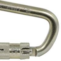CP-03015-1 Mousqueton zingu&eacute; avec ouverte de portique de 1", Acier Advanced Consulting and Training Ltd.
