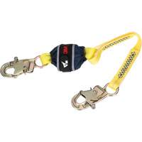 Web Shock-Absorbing Lanyard, 2.5', Snap Hook Center, Snap Hook Leg Ends, Polyester Advanced Consulting and Training Ltd.
