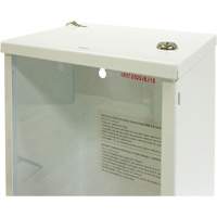 Light-Duty Fire Extinguisher Cabinet, 8" W x 22" H x 6" D Advanced Consulting and Training Ltd.