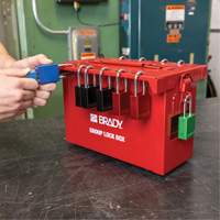 Velocity Plus Safety Lockout Padlock, Orange, Keyed Alike, Aluminum, 1-1/2" Width Advanced Consulting and Training Ltd.