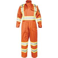 Combinaison ignifug&eacute;e avec bandes haute visibilit&eacute;, Taille Petit, Orange Advanced Consulting and Training Ltd.