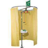 Pipe Mounted Safety Shower Modesty Curtain Advanced Consulting and Training Ltd.