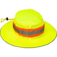 Chapeau de p&ecirc;cheur &agrave; refroidissement par &eacute;vaporation, Lime haute visibilit&eacute; Advanced Consulting and Training Ltd.