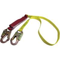 External Energy Absorber Lanyard with 3/4" Hook, 6', Snap Hook Center, Snap Hook Leg Ends, Polyester Advanced Consulting and Training Ltd.
