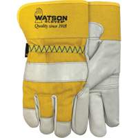Gants doubl&eacute;s combin&eacute;s en cuir 94003i , Grand, Paume en Cuir fleur de vache, Molleton Advanced Consulting and Training Ltd.