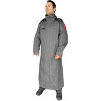CoreMAX FR 52" Jacket with Attached Hood, Small, Grey Advanced Consulting and Training Ltd.
