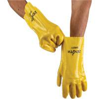 Rough-Finish Chemical-Resistant Gloves, Size 9, 12" L, PVC, Interlock Inner Lining, 47-mil Advanced Consulting and Training Ltd.