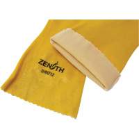 Gants &agrave; fini rugueux et r&eacute;sistants aux produits chimiques, Taille 9, 14" lo, PVC, Doublure en Interlock, 47-mil Advanced Consulting and Training Ltd.