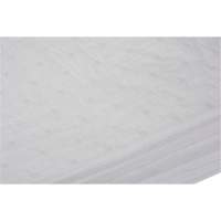 Feuilles absorbantes li&eacute;es, Huile seulement, 15" x 19", 10 gal. d'absorption Advanced Consulting and Training Ltd.