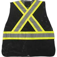 CSA Compliant Surveyor Vest, Black, Medium, Polyester Advanced Consulting and Training Ltd.