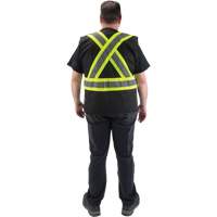 CSA Compliant Surveyor Vest, Black, Medium, Polyester Advanced Consulting and Training Ltd.