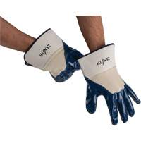Heavyweight Safety Cuff Gloves, 11/2X-Large, Nitrile Coating, Cotton Shell Advanced Consulting and Training Ltd.