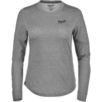 FREEFLEX Long-Sleeve Hybrid T-Shirt, Women's, X-Small, Grey Advanced Consulting and Training Ltd.