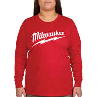 GRIDIRON Long Sleeve Logo T-Shirt, Women's, X-Small, Red Advanced Consulting and Training Ltd.