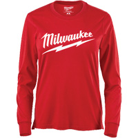 GRIDIRON Long Sleeve Logo T-Shirt, Women's, X-Small, Red Advanced Consulting and Training Ltd.