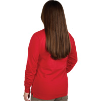 GRIDIRON Long Sleeve Logo T-Shirt, Women's, X-Small, Red Advanced Consulting and Training Ltd.