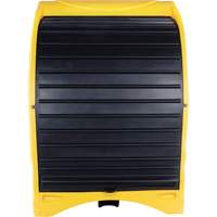 Palette contre les d&eacute;versements &agrave; couvercle dur pour 4 barils, 68,11" lo x 61,61" la x 83,07" h, Capacit&eacute; de charge 1433 lb Advanced Consulting and Training Ltd.
