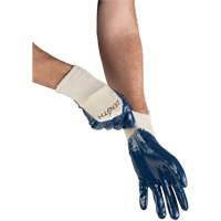 Medium-Weight Interlock Lined Gloves, 9/Large, Nitrile Coating, Cotton Shell Advanced Consulting and Training Ltd.