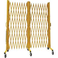 Barri&egrave;re extensible, 84" h x 20' lo, Jaune Advanced Consulting and Training Ltd.
