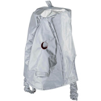 Cagoule r&eacute;fl&eacute;chissant la chaleur avec fen&ecirc;tre transparente dor&eacute;e Advanced Consulting and Training Ltd.