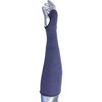 Manchette ASP &agrave; 2 plis avec trou pour pouce ECO Series Kut Gard, Aramide, 14", ASTM ANSI niveau A3, Mauve Advanced Consulting and Training Ltd.