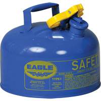 Bidon de s&eacute;curit&eacute; pour le k&eacute;ros&egrave;ne, Type I, Acier galvanis&eacute;, 2 gal. US, Bleu, Homologu&eacute; FM/List&eacute; UL/ULC Advanced Consulting and Training Ltd.