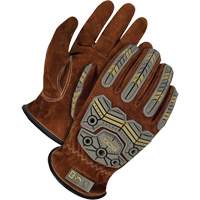 Gants de conducteur classiques r&eacute;versibles &agrave; grain, T-petit, Paume en Cuir fleur de porc Advanced Consulting and Training Ltd.