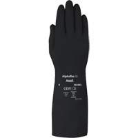 Gants d,usage moyen r&eacute;sistants aux produits chimiques AlphaTec 38001PP, Taille 7, 14" lo, Caoutchouc butyle, 14 mils Advanced Consulting and Training Ltd.