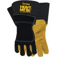 Black Velvet Winter Heavy Metal Welding Gloves, Size Small, Split Elkhide Shell, ASTM ANSI Level A5 Advanced Consulting and Training Ltd.