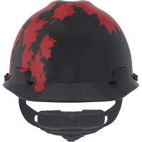Specialty V-Gard&reg; Hard Hat, Ratchet Suspension, Black/Red Advanced Consulting and Training Ltd.