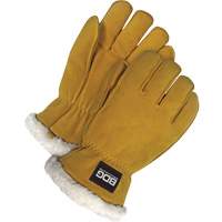 Gants de conducteur, Moyen, Paume en Cuir de daim refendu, Tissu-laine Advanced Consulting and Training Ltd.