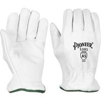 Gants pour conducteurs r&eacute;sistant aux coupures, Petit, Paume en Cuir fleur de ch&egrave;vre Advanced Consulting and Training Ltd.