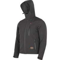 Heated Soft-Shell Jacket, Men's, Small, Black Advanced Consulting and Training Ltd.