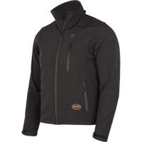 Heated Soft-Shell Jacket, Men's, Small, Black Advanced Consulting and Training Ltd.