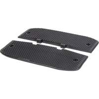 Speed Hump End Caps, Rubber, 3' L x 20" W x 2" H Advanced Consulting and Training Ltd.