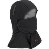 Doublure matelass&eacute;e ignifug&eacute;e Pioneer 765A pour casque de s&eacute;curit&eacute; avec un long cou et embout buccal amovible, Noir/Gris, Coton/FR-Tech/Modacrylique/Nylon Advanced Consulting and Training Ltd.