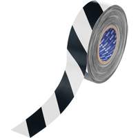 Ruban de marquage pour plancher ToughStripe Max, 2" x 100', Polyester, Noir et blanc Advanced Consulting and Training Ltd.