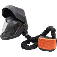 Visi&egrave;re rabattable PEAKAIR DEFENDER & ensemble de souffleur X90VX, Respirateur &agrave; masque/Masque de soudage, Pile Lithium-ion Advanced Consulting and Training Ltd.