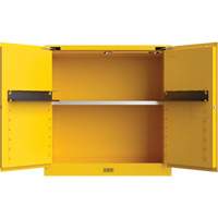Armoire de s&eacute;curit&eacute; pour produits inflammables Utili-Guard+, 30 gal., 1 Porte(s), 43" La x 44" h x 22" p Advanced Consulting and Training Ltd.