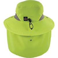 Chill-Its 8934 Ranger Hat with Neck Shade, Small/Medium, Hi-Vis Lime Advanced Consulting and Training Ltd.