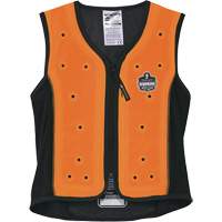 Veste de refroidissement &eacute;vaporatif Chill-Its 6685 avec fermeture &agrave; glissi&egrave;re, Moyen, Orange Advanced Consulting and Training Ltd.