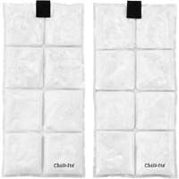Veste de refroidissement &agrave; changement de phase l&eacute;g&egrave;re avec sachets de recharge Chill-Its 6260, Petit/Moyen, Orange Advanced Consulting and Training Ltd.
