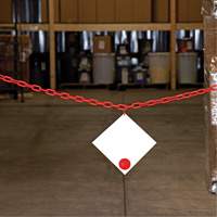 Chaîne de barri&egrave;re en plastique, Vert, Maillon de 2", 100' de long Advanced Consulting and Training Ltd.