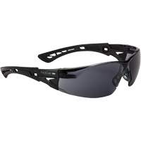 Rush+ BSSI Safety Glasses, Smoke/Grey Lens, Anti-Fog/Anti-Scratch, ANSI Z87+ Advanced Consulting and Training Ltd.