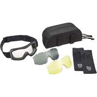 X1000 Ballistic Protection Goggles Kit, Amber/Clear Lens, Anti-Fog/Anti-Scratch, Direct Vent Advanced Consulting and Training Ltd.