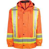 Manteau haute visibilit&eacute; 7-en-1, Polyester, Orange haute visibilit&eacute;, T-petit Advanced Consulting and Training Ltd.