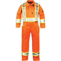 High-Visibility Fire-Resistant Coveralls, Size Small, Orange Advanced Consulting and Training Ltd.