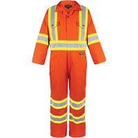 High-Visibility Unlined Coveralls, Small, High Visibility Orange Advanced Consulting and Training Ltd.